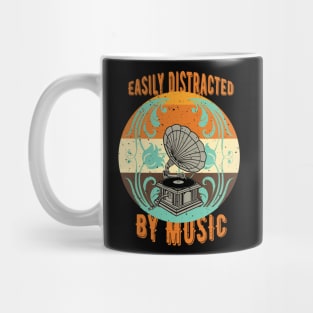 Easily Distracted By Music Mug